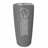 Western Carolina University Etched 16 oz Stainless Steel Tumbler (Gray) Gray
