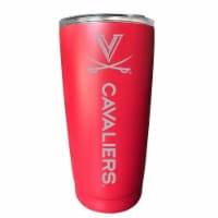 Virginia Cavaliers Etched 16 oz Stainless Steel Tumbler (Choose Your Color) Red