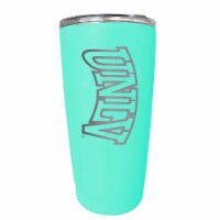 UNLV Rebels Etched 16 oz Stainless Steel Tumbler (Choose Your Color) Seafoam