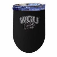 Western Carolina University 12 oz Etched Insulated Wine Stainless Steel Tumbler - Choose Your