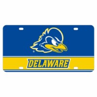 Delaware Blue Hens Metal License Plate