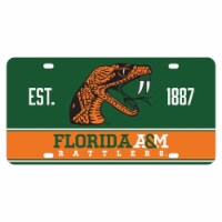 Florida A&M Rattlers Metal License Plate