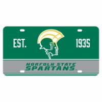 Norfolk State University Metal License Plate