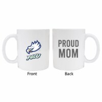 Florida Gulf Coast Eagles Proud Mom White Ceramic Coffee Mug 2-Pack (White).