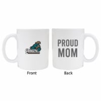 Coastal Carolina University Proud Mom Ceramic Coffee Mug - White
