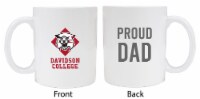 Davidson CollegeProud Dad White Ceramic Coffee Mug (White).