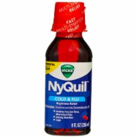 Vicks Nyquil Cherry Flavor Cold & Flu Nighttime Relief