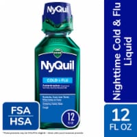 Vicks NyQuil Cold and Flu Relief Liquid Medicine