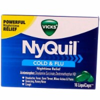 Vicks® NyQuil™ Cold & Flu Nighttime Relief LiquiCaps™
