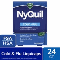 Vicks NyQuil Cold and Flu Relief Liquid Medicine