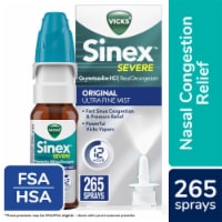 Vicks Sinex SEVERE Original Ultra Fine Mist Nasal Spray Decongestant