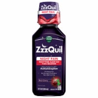 Vicks ZzzQuil™ Night Pain Acetaminophen Black Cherry