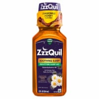 Vicks® ZzzQuil™ Soothing Sleep Nighttime Sleep-Aid Chamomile Honey Flavored Perspective: Main