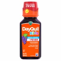 VICKS DayQuil™ Kids Grape Cold & Cough + Fever Kids Ages 6+ Perspective: Main