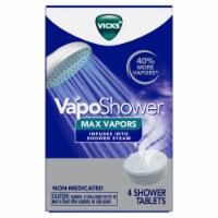 Vicks VapoShower™ Max Tablets, Non-Medicated Eucalyptus Shower Steamer Tablets, Perspective: Main