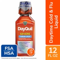 Vicks DayQuil Severe Cold and Flu Liquid Medicine Perspective: Main