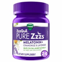 ZzzQuil Wildberry Vanilla Flavor PURE Zzzs Melatonin Sleep Aid Gummies
