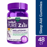 ZzzQuil Wildberry Vanilla Flavor PURE Zzzs Melatonin Sleep Aid Gummies