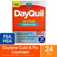 Vicks DayQuil Non-Drowsy Daytime Relief SEVERE Cold & Flu Medicine