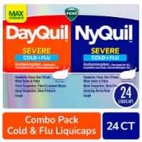 Vicks DayQuil & NyQuil Severe Combo Pack