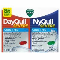 Vicks NyQuil and DayQuil LiquiCaps Combo Pack (72 Count)