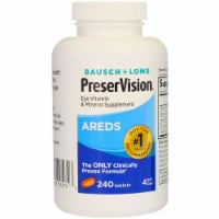 Bausch & Lomb PreserVision AREDS Eye Vitamin & Mineral Supplement Tablets
