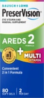 PreserVision Areds 2 + Multivitamin Eye Vitamin and Mineral Softgels