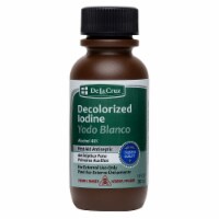 De La Cruz Decolorized Iodine First Aid Antiseptic, 1 fl oz
