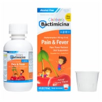 Bactimicina Children's Pain and Fever Reliever Acetaminophen Liquid, Ages 2-11 years, 4 fl oz