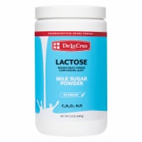 De La Cruz® Pure Lactose Monohydrate Powder NF Grade, 24 oz
