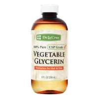 De La Cruz Pure Vegetable Glycerin for Skin and Hair 8 fl oz Jumbo size