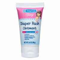 De La Cruz Baby Diaper Rash Ointment with Maximum Strength 40% Zinc Oxide, 3.4 oz