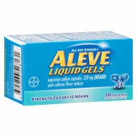 Aleve Naproxen Sodium 220mg Liquid Gels Perspective: Main