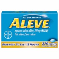 Aleve Naproxen Sodium Pain Reliever/Fever Reducer 220mg caplets