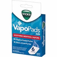 Vicks Vapo Pads Soothing Menthol Vapors Refill Pads