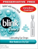 Blink Tears Preservative Free Lubricating Eye Drops Perspective: Main