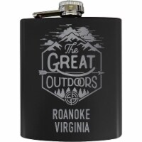 Grand Canyon Arizona Laser Engraved Explore the Outdoors Souvenir 7 oz Stainless Steel Flask