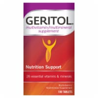 Geritol Complete Multivitamin Nutrition Support Tablets 100 Count Perspective: Main
