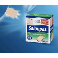 Salonpas Pain Relieving Patches, Up to 8 Hours of Pain Relief, 140 Count