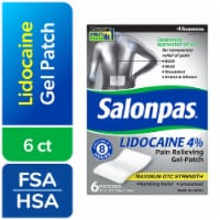 Salonpas® Lidocaine 4% Pain Relieving Gel Patches Perspective: Main