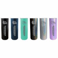 Gonzaga Bulldogs 20 oz Insulated Stainless Steel Skinny Tumbler Choice of Color Rainbow