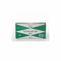 Sim Supply Eye Pad,Cotton/Gauze,Unitized,PK4  64470