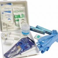 Medi-First Chemical Burn Care Kit,16pcs,9.187x2.75 89612 Perspective: Main