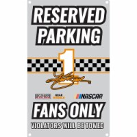 R and R Imports Kurt Busch #1 No Parking Metal Sign