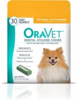 Oravet Dental Hygiene Chews X-Small 30 ct