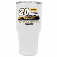 #20 Christopher Bell Officially Licensed 24oz Stainless Steel Tumbler Car Design White