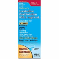 TARO Children's Loratidine Syrup Fruit Perspective: Main