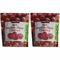 Kirkland Signature Whole Dried Tart Montmorency Cherries: 2 Bags of 20 Oz
