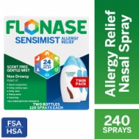 Flonase Sensimist Allergy Relief Nasal Spray for Non-Drowsy 24-Hour Multi-Symptom Allergy Relief Perspective: Main