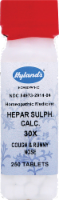 Hyland's™ Homeopathic Hepar Sulphuris Calcium 30X Tablets Perspective: Main